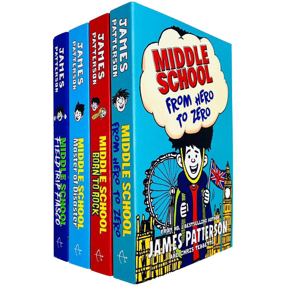 Middle School Series Books 10 13 Collection Set by James Patterson