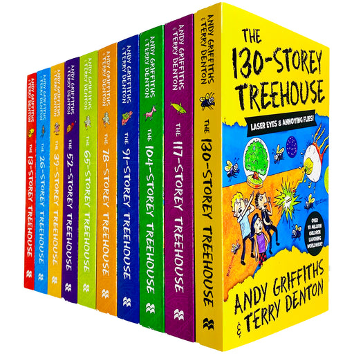 Captain Underpants Series 10 Books Collection Set by Dav Pilkey