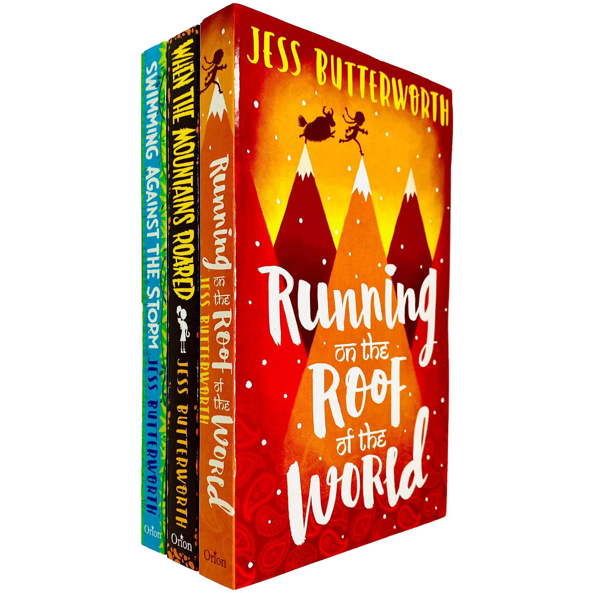 Jess Butterworth Collection 3 Books Set (Running on the Roof of