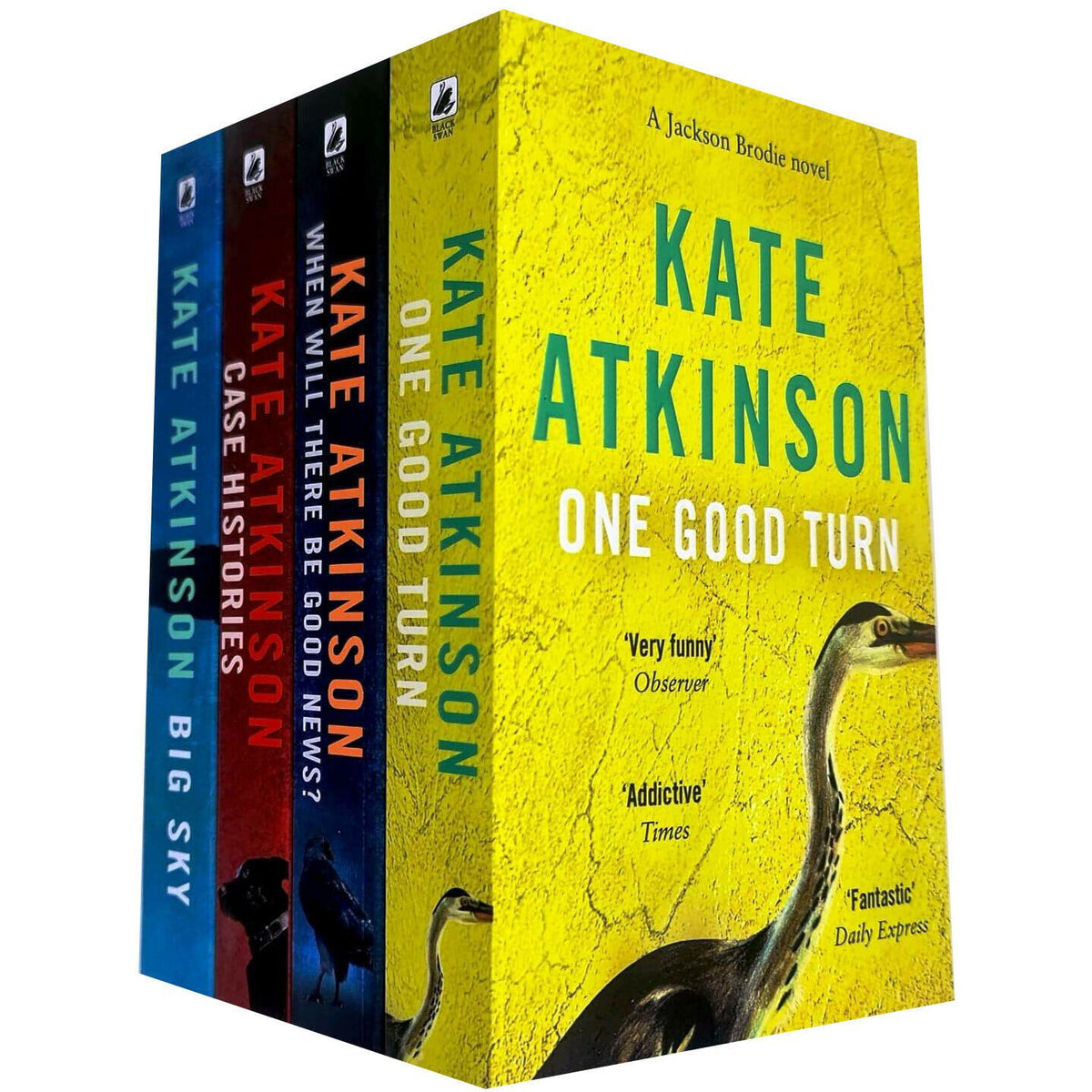 Kate Atkinson 4 Books Collection Set Jackson Brodie Series The