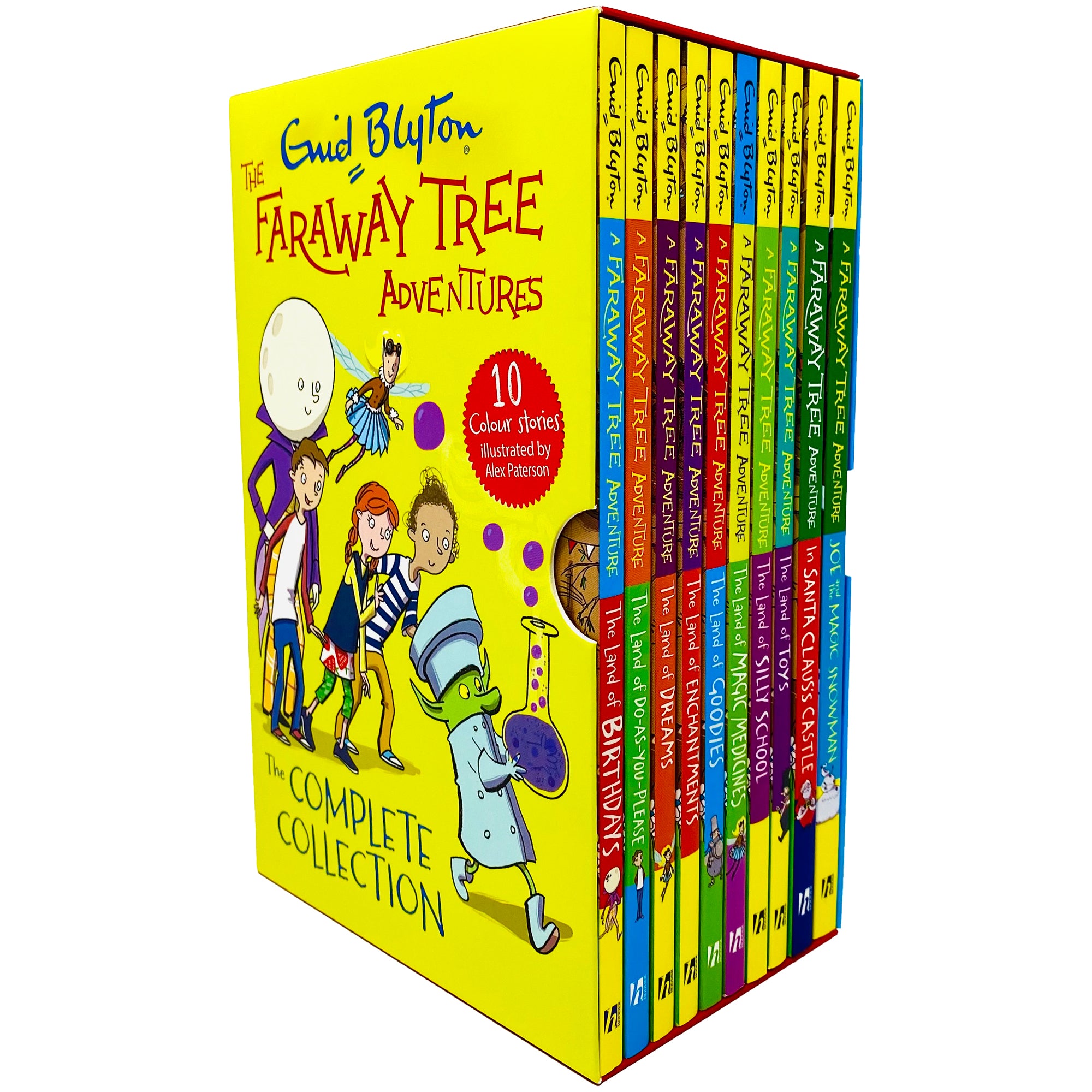 Enid Blyton Faraway Tree Adventures Colour Stories Complete 10 