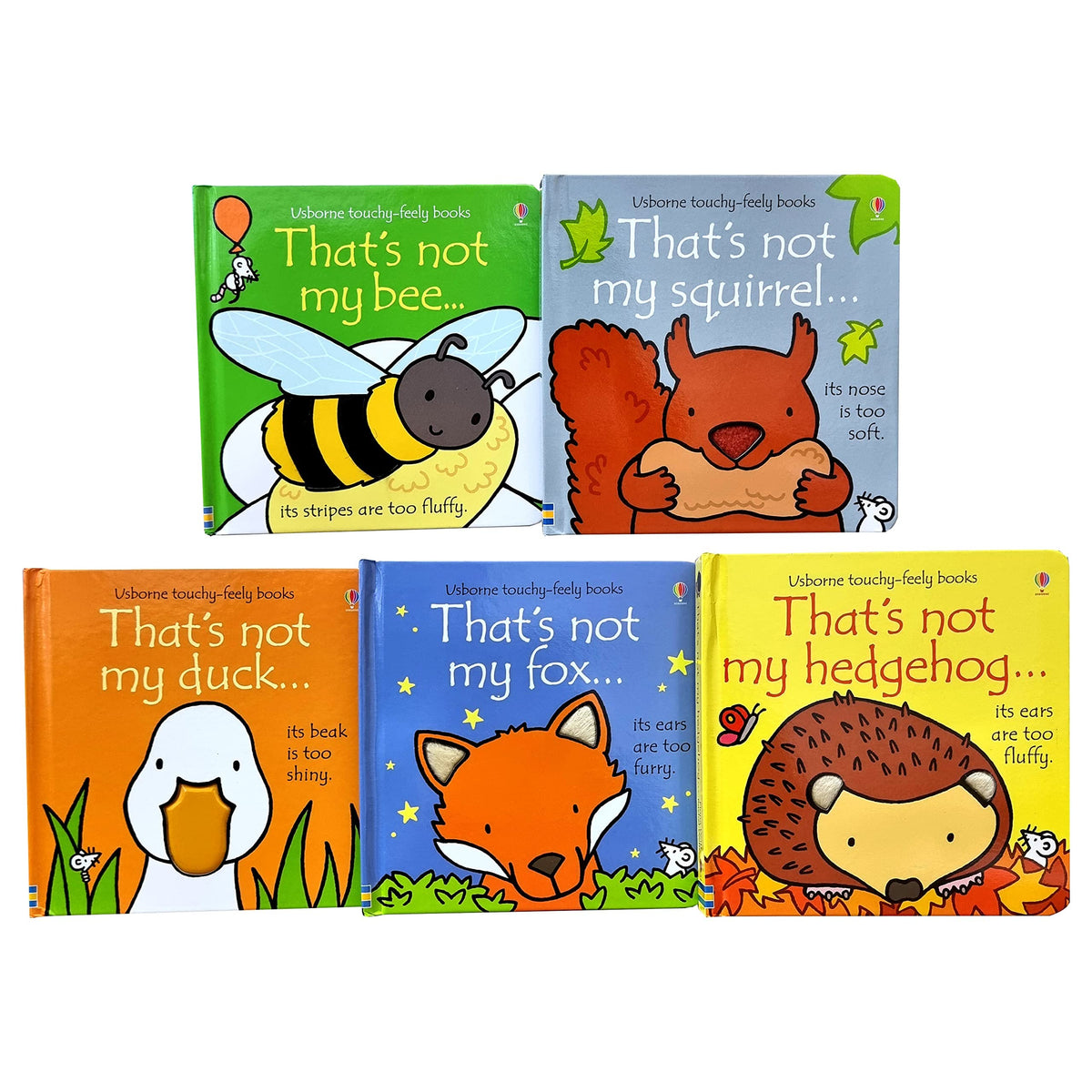 Thats Not my Wildlife 5 Books Children Collection Set (That's not my ...