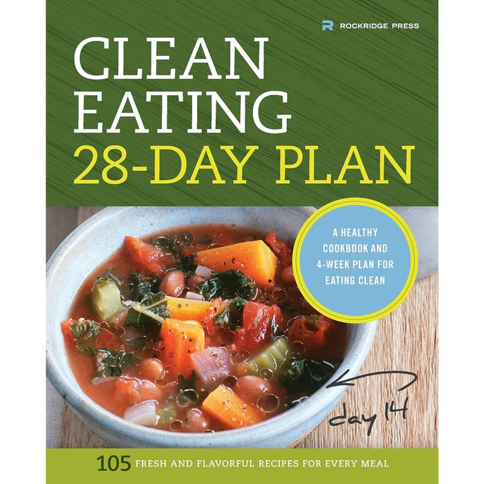 Clean Eating 28-Day Plan, Made Simple, Eating Cookbook & Diet, Eat Well Every Day, Everyday Fitness, Every Day 6 Book Set - The Book Bundle