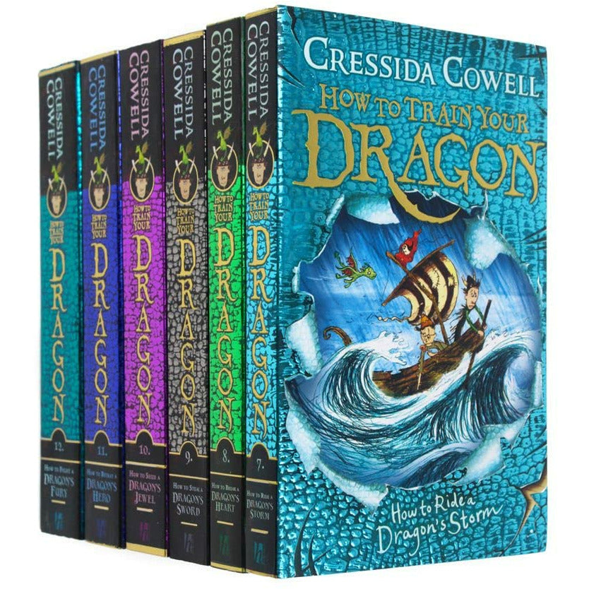 How to Train Your Dragon 6 Books Collection Set Book 7 to12 By 