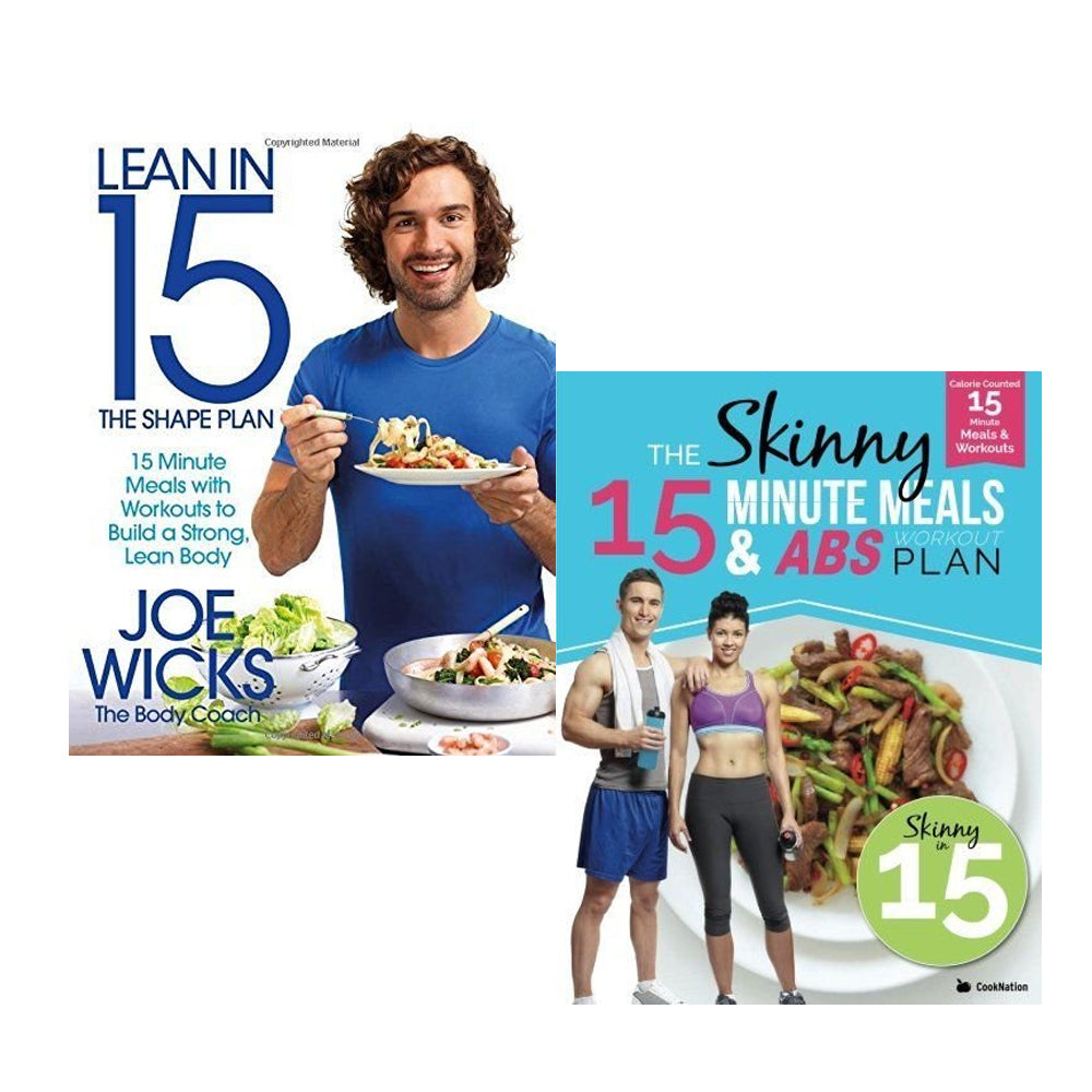 Lean in 15 The Shape Plan 2 Books Bundle Collection The Skinny