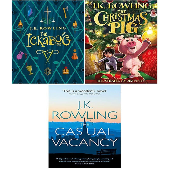 Book　Casual　Rowling　Books　The　Bundle　Christmas　Collection　Vacancy,　Ickabog,　Set　Pig