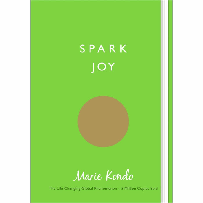 Marie Kondo 3 Books Collection Set The Life-Changing Manga,Magic,Spark Joy NEW - The Book Bundle