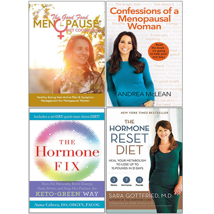 The Good Food, Menopausal Woman, Hormone Fix, Hormone Reset 4 Books Collection Set - The Book Bundle