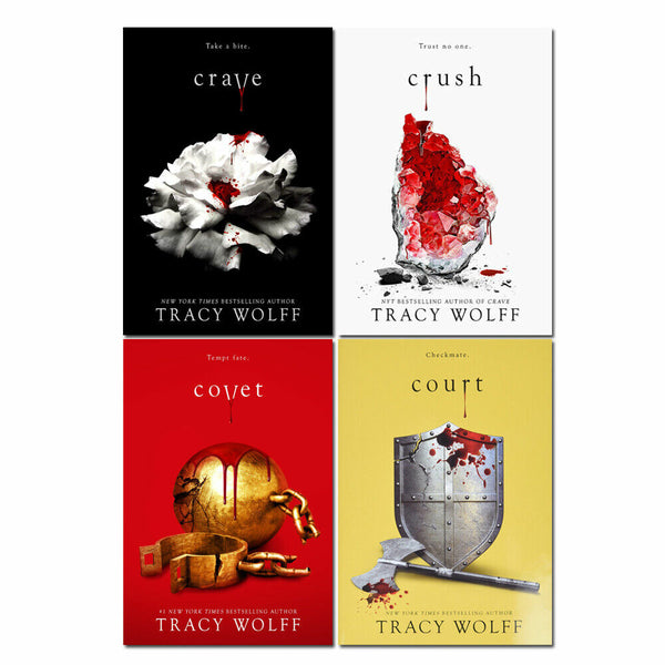 Tracy Wolff Crave Series Hardcover Books Novels popular Set of 5 Romance Fantasy