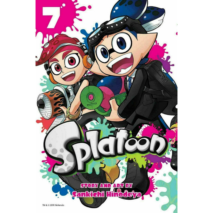 Sankichi Hinodeya 3 Books Collection(Splatoon 5,7,8) NEW - The Book Bundle