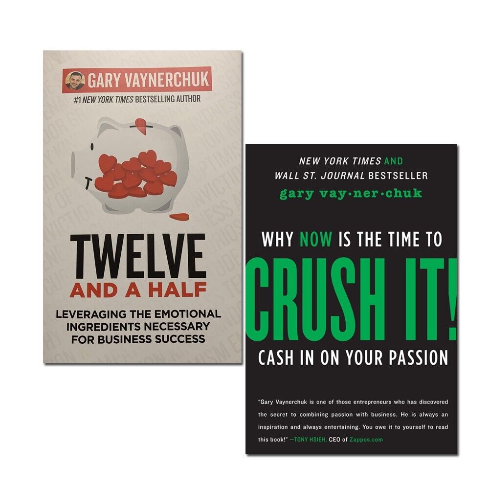 Gary Vaynerchuk Collection 2 Books Set (Askgaryvee, Crush It):  9789123944705: : Books