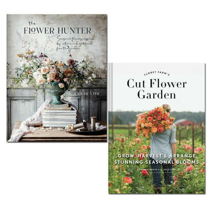 The Flower Hunter Lucy Hunter and Floret Farm's Cut Flower Garden 2 Books Set - The Book Bundle