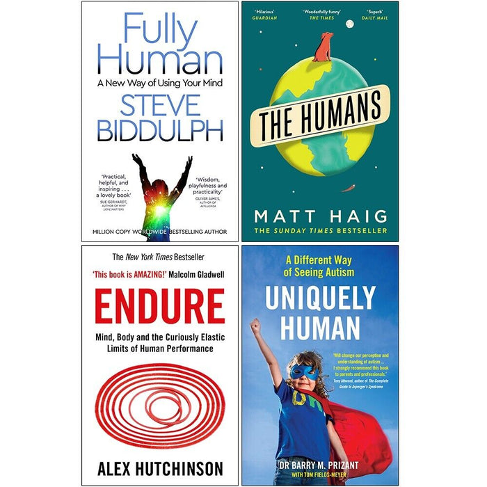 Fully Human, The Humans, Endure, Uniquely Human 4 Books Collection Set - The Book Bundle