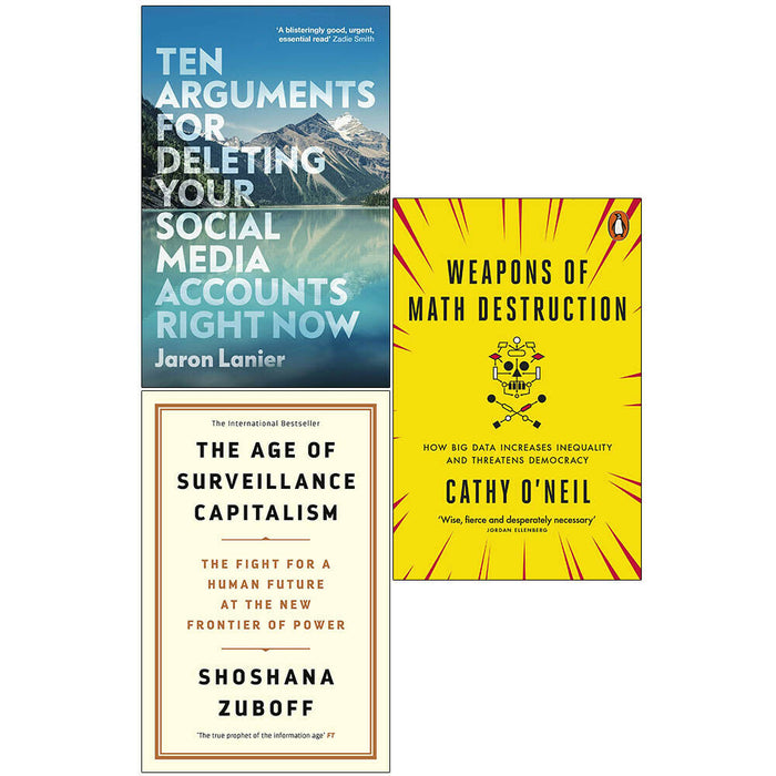 Ten Arguments, Age of Surveillance, Weapons 3 Books Collection Set - The Book Bundle