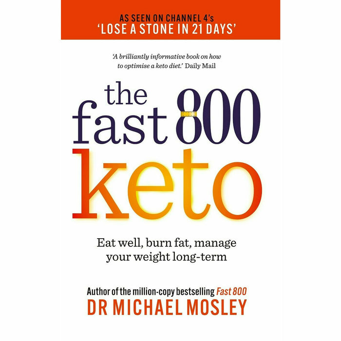 Fast 800 Keto,Nom Nom Fast 800,KETOFAST,Lose Weight For Good 4 Books Set - The Book Bundle