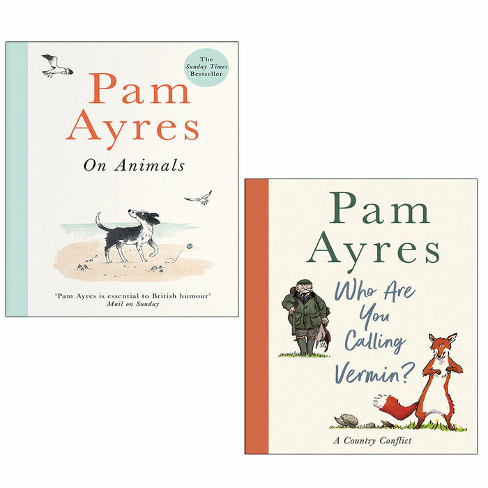 Pam Ayres Collection 2 Books Set Who Are You Calling Vermin,on