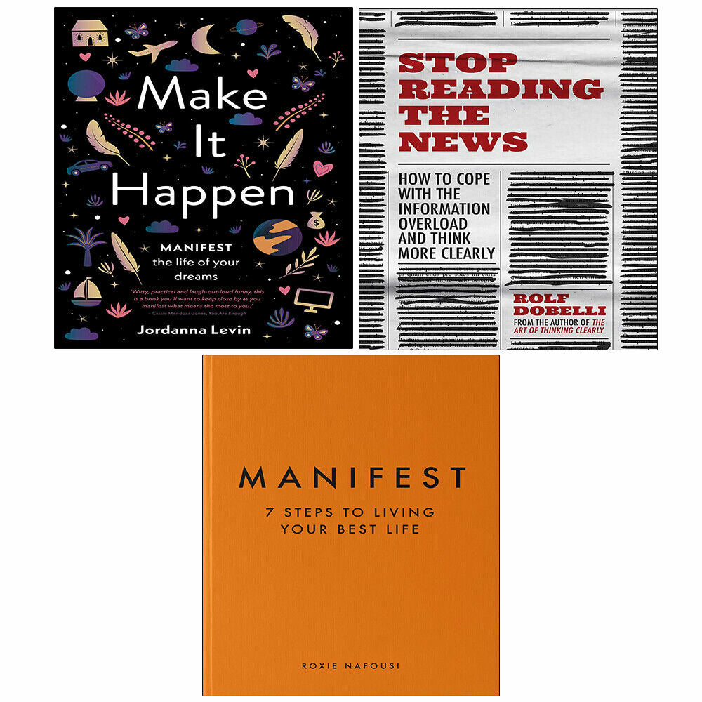 Manifest, Make It Happen Jordanna Levin, Stop Reading the News 3