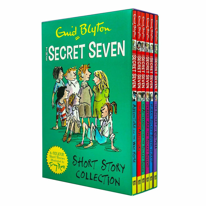 The Secret Seven Short Story Collection 6 Books Box Set By Enid Blyton (Adventure on the Way Home, ) - The Book Bundle