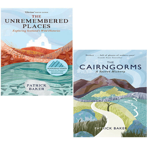 Patrick Baker Collection 2 Books Set Cairngorms, Unremembered Places - The Book Bundle