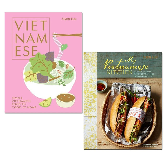 Uyen Luu Vietnamese 2 Books Collection Set My Vietnamese Kitchen Recipe - The Book Bundle