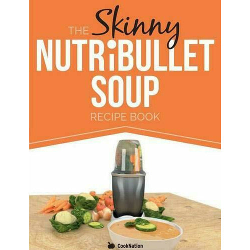 Skinny Nutribullet Soup Recipe book, An A-Z of Pasta Rachel Roddy 2 Books Set - The Book Bundle