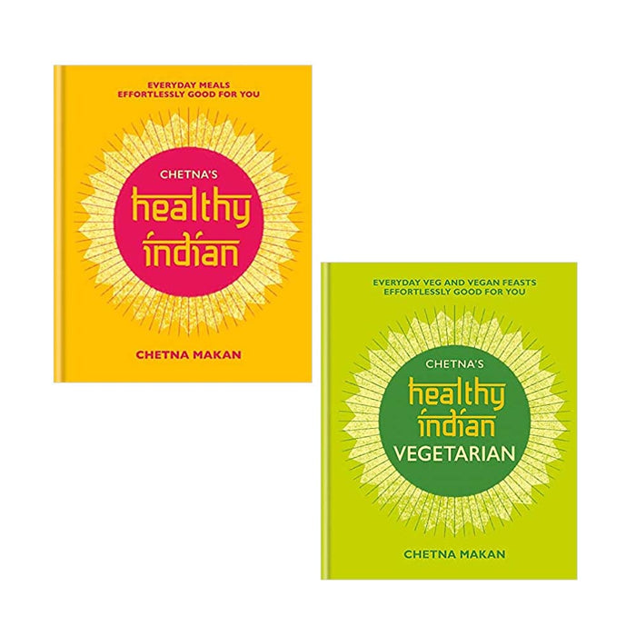 Chetnas Healthy Indian and Vegetarian By Chetna Makan 2 Books Collection set - The Book Bundle